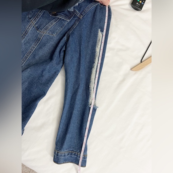 Gorgeous Boho jacket Floral Design Jean Jacket Vintage women’s medium - Picture 15 of 16